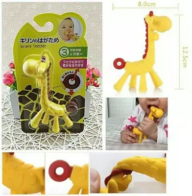 Yumshoq silikondan tayyorlangan tish chiqargich