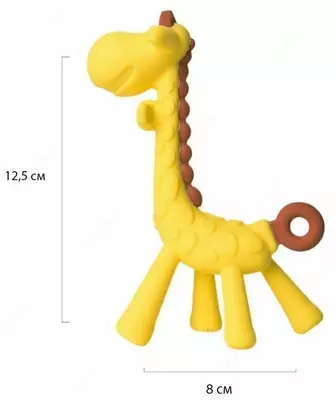 Yumshoq silikondan tayyorlangan tish chiqargich