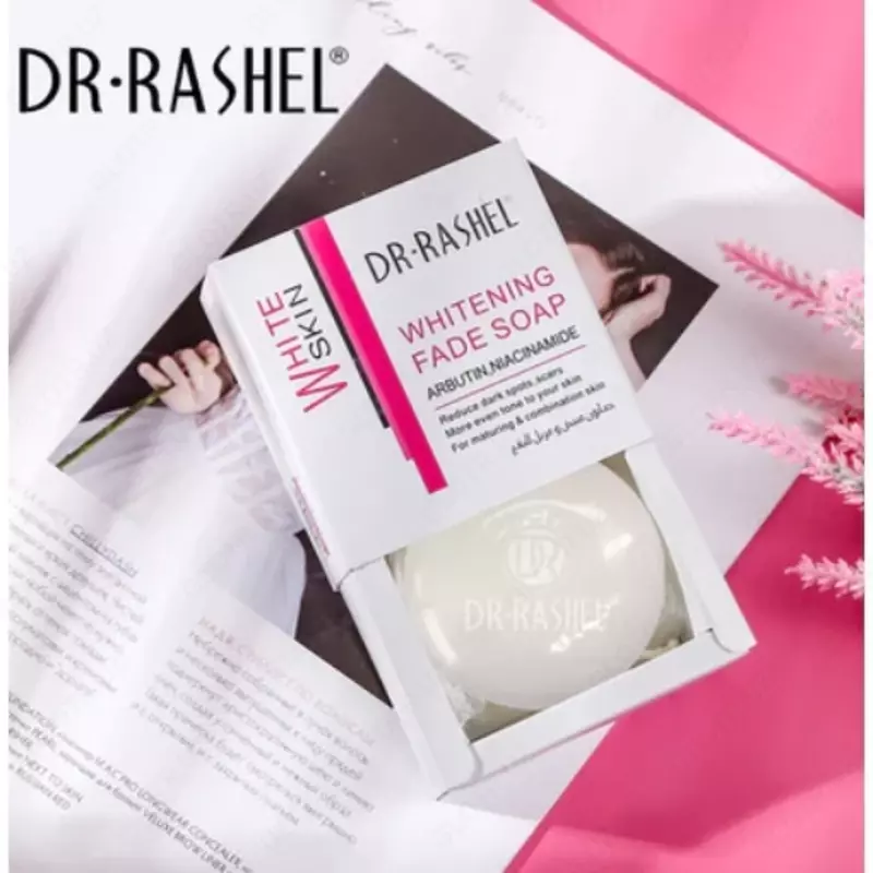 Отбеливающее Мыло Dr. Rashel White Skin Fade Soap c Арбутином и Ниацином