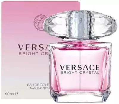 Versace Bright Crsytal Туалетная вода для женщин, 90ml