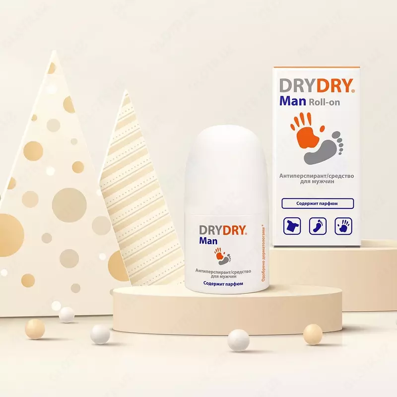 Антиперспирант DRYDRY Classic Roll-on (ДРАЙДРАЙ Классик Ролл-он)