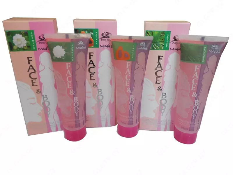 Face Body крем для пилинга кожы лица и тела