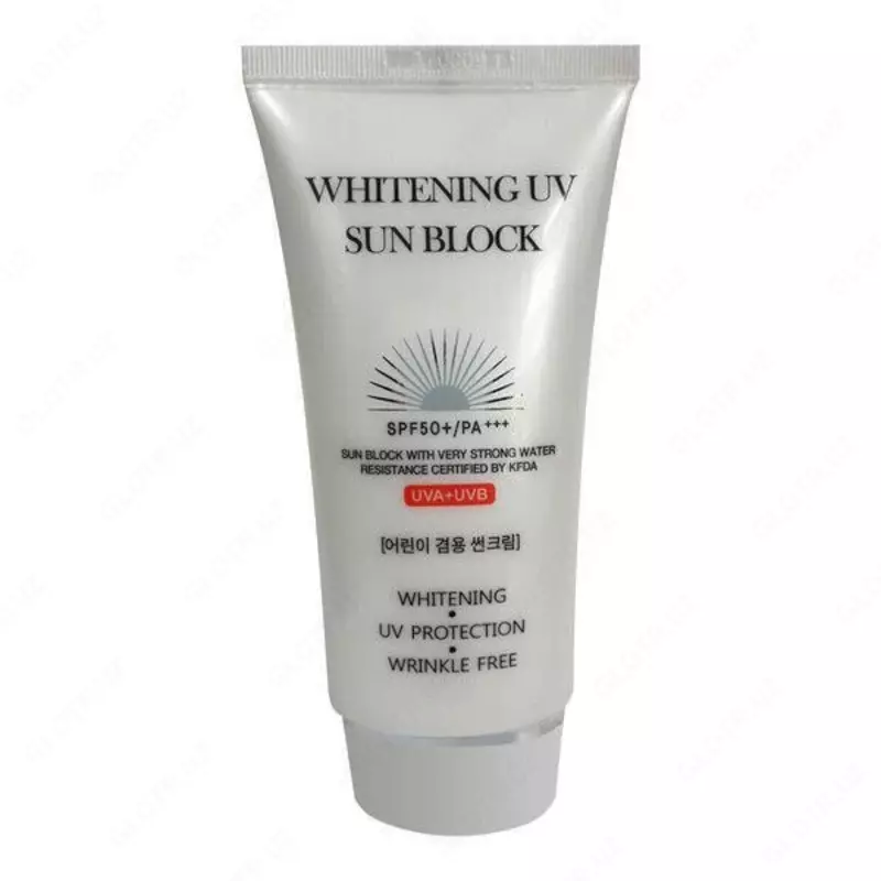 Солнцезащитный осветляющий крем Jigott Whitening UV Sun Block SPF 50, 70 мл.