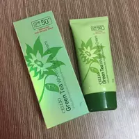Солнцезащитный крем для лица Cellio Green Tea Whitening Sun Cream SPF50 Marviza