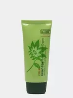 Солнцезащитный крем для лица Cellio Green Tea Whitening Sun Cream SPF50 - Marviza