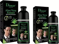 Aloe Vera ekstraktli oq sochlar uchun shampun-kraska Disaar Marviza
