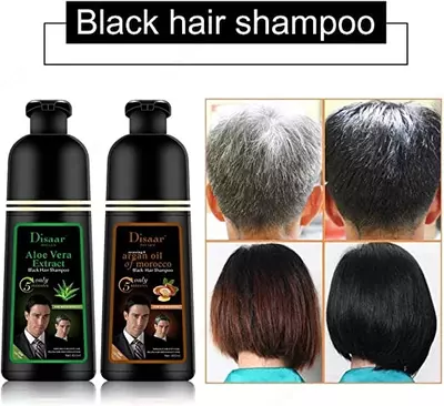 Шампунь-краска для седых волос Disaar экстрактом арганового масла