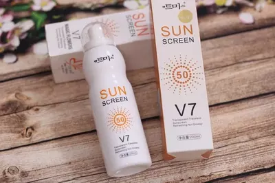 Солнцезащитный спрей Sun Screen V7 SPF 50