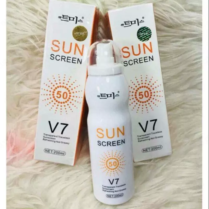 Солнцезащитный спрей Sun Screen V7 SPF 50