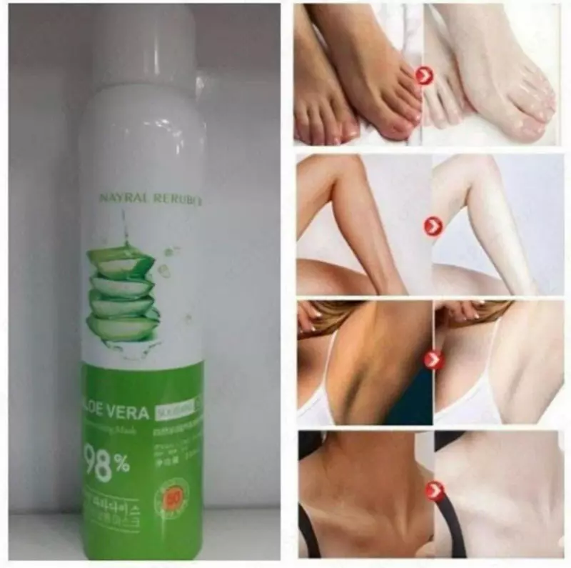 Отбеливающий спрей для лица и тела Аloe Vera 98%, 200 мл