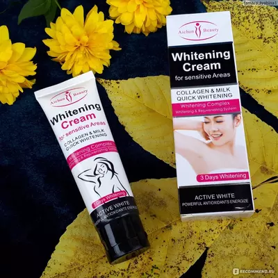 Отбеливающий крем для интимных зон Aichun Beauty