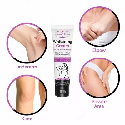 Отбеливающий крем для интимных зон Aichun Beauty