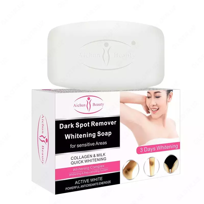 Отбеливающее мыло для интимных зон Aichun Beauty Whitening Dark Spot Remover