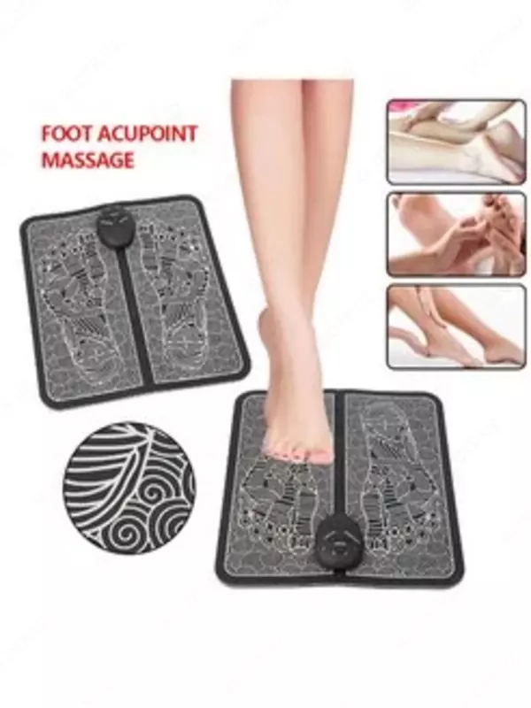 Тренажёр-миостимулятор EMS Foot Massager, для мышц ног и стоп