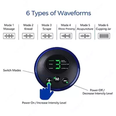 Тренажёр-миостимулятор EMS Foot Massager, для мышц ног и стоп