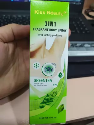 Антиперспирант Kiss Beauty 3 In 1 Fragrant Body Spray