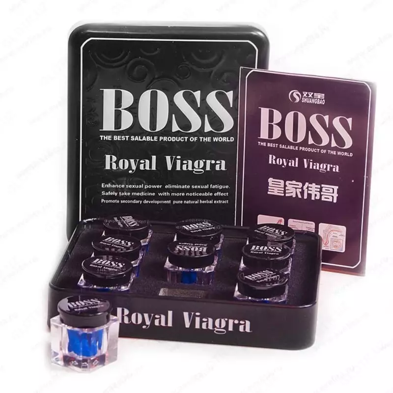Boss Royal Viagra erkaklar kuchini oshirish vositasi
