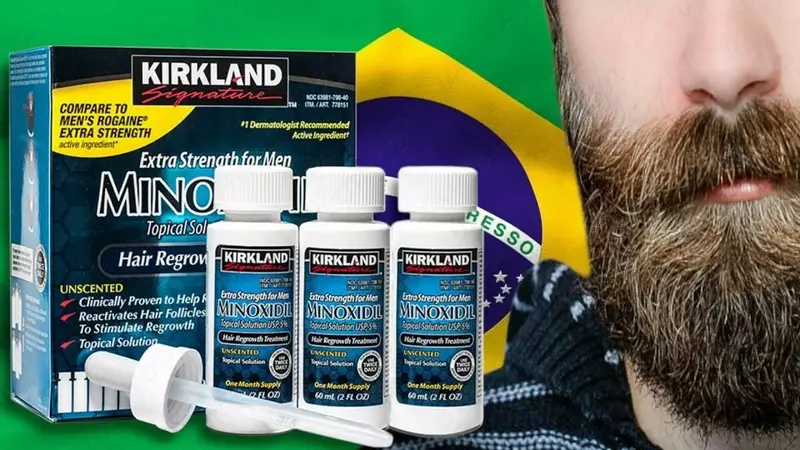 Миноксидил Киркланд 5% (Minoxidil Kirkland) средство для волос и бороды