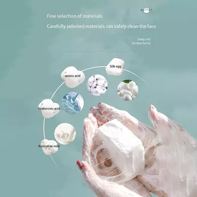 Echki sutidan fibroin sovuni Befuman Silk Protein Skin Repair