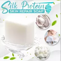 Echki sutidan fibroin sovuni Befuman Silk Protein Skin Repair Marviza