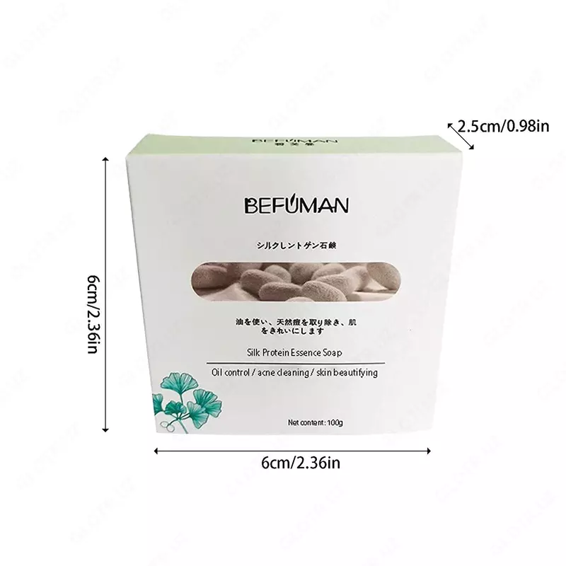 Фиброиновое мыло из козьего молока Befuman Silk Protein Skin Repair