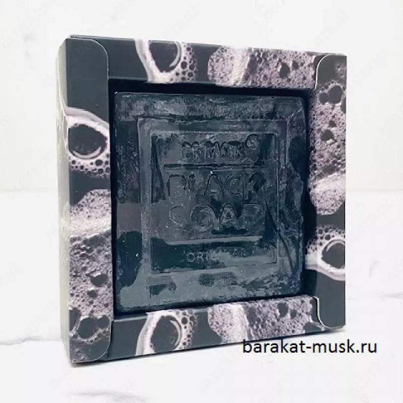 Чёрное мыло Коллаген и Уголь Dr. Rashel