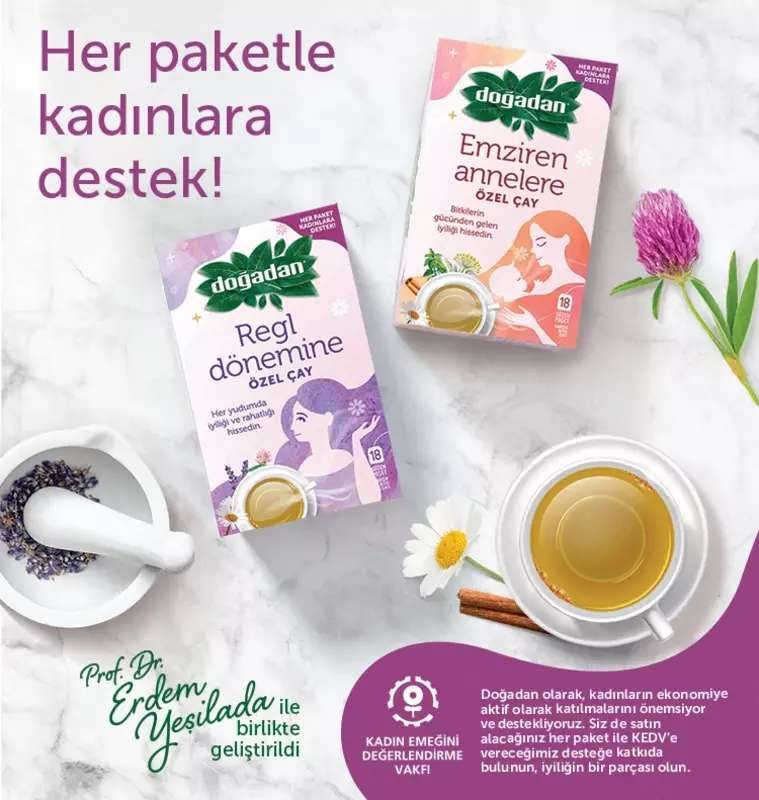 Emizikli ayollar uchun maxsus ozdiruvchi choy Dogadan