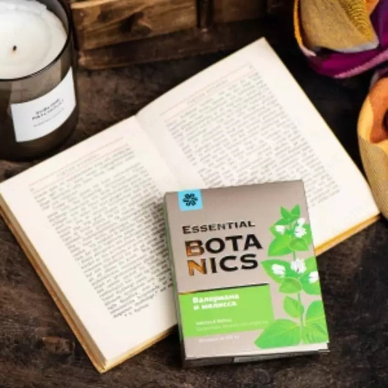 Комплекс-антистресс Valerian & Melissa Essential Botanics