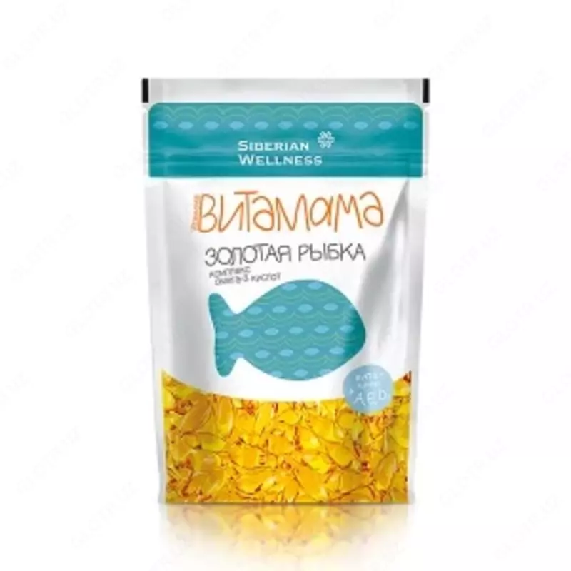 Золотая рыбка - ВитаМама комплекс витаминов для детей и Омега-3 кислот