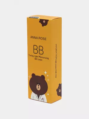 Тональный BB крем Anna Rose, корректирующий и увлажняющий
