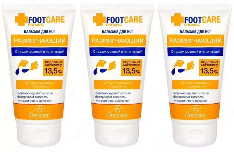 Yumshatuvchi oyoq balzami Floresan Organic Foot Care