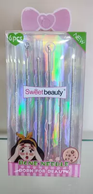 Набор инструментов для чистки лица от прыщей и черных точек Sweet Beauty
