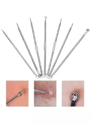 Набор инструментов для чистки лица от прыщей и черных точек Sweet Beauty