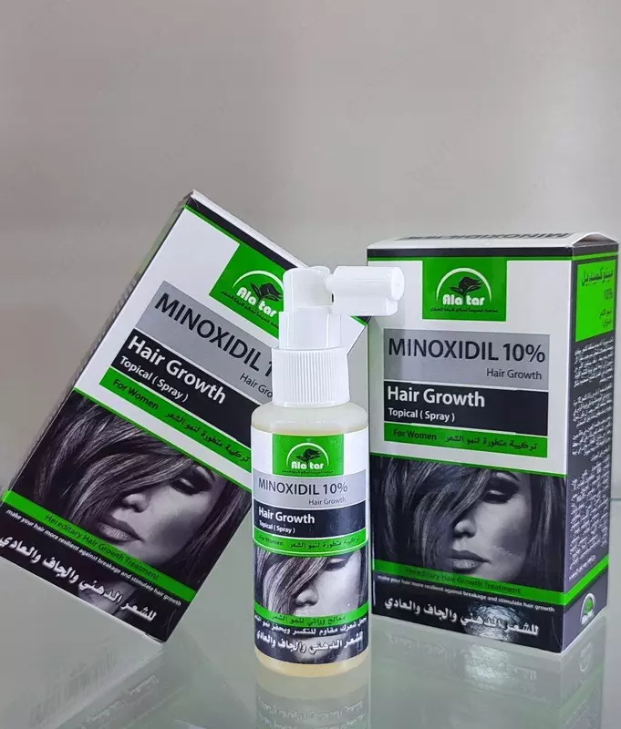 Лосьон-спрей для роста волос женщин Миноксидил 10%