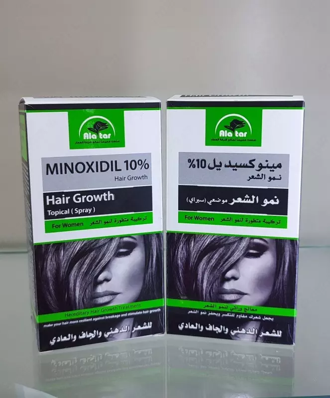 Лосьон-спрей для роста волос женщин Миноксидил 10%