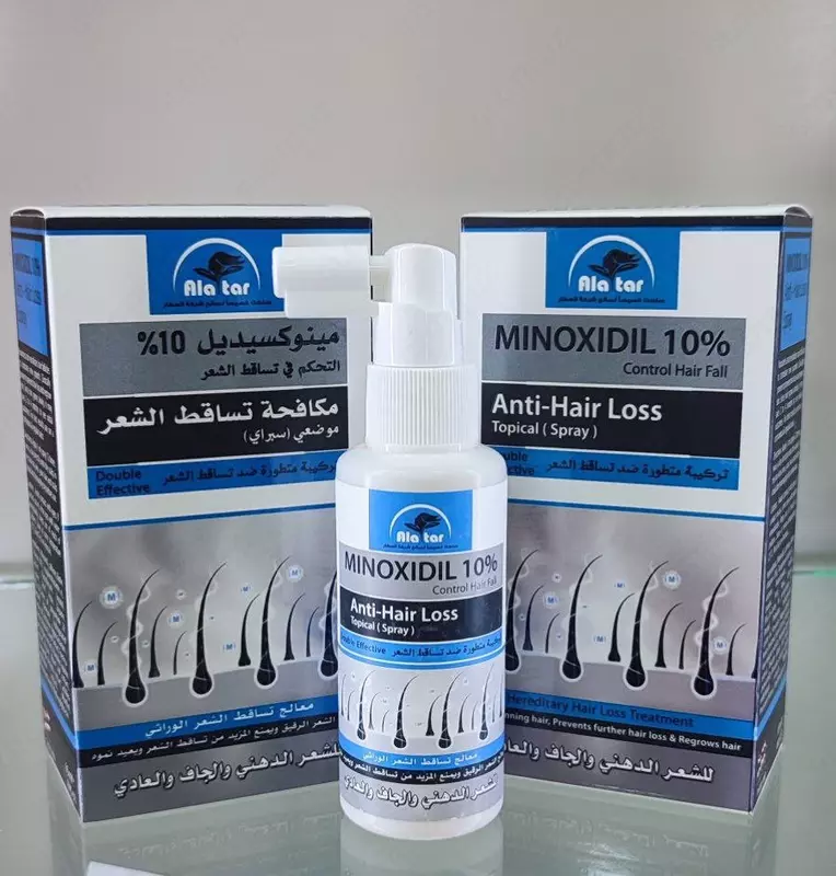 Minoxidil 10% soch o'stiruvchi sprey