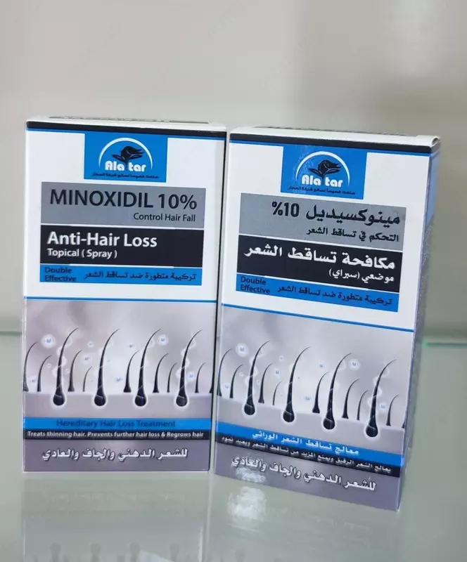 Minoxidil 10% soch o'stiruvchi sprey