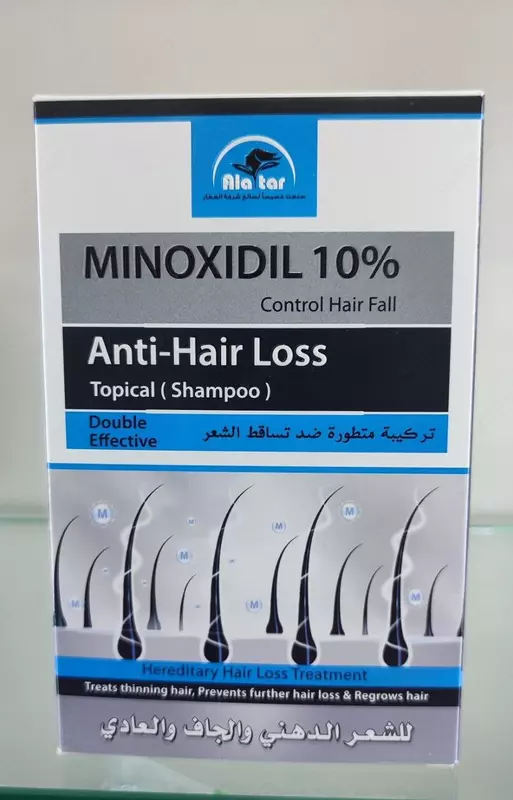 Soch o'stiruvchi Minoxidil 10% shampun