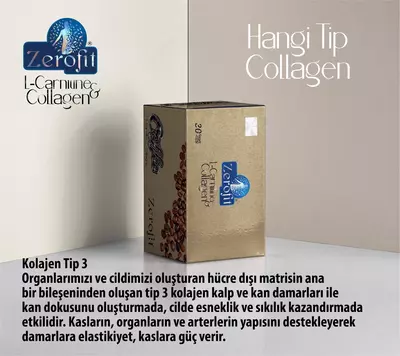 Кофе для похудения с коллагеном и L - карнитином Zerofit