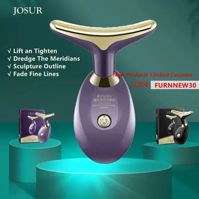 Микротоковый лифтинг массажер для лица и шеи JOSUR