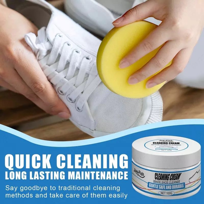 Poyafzal tozalovchi krem White shoe cleaner