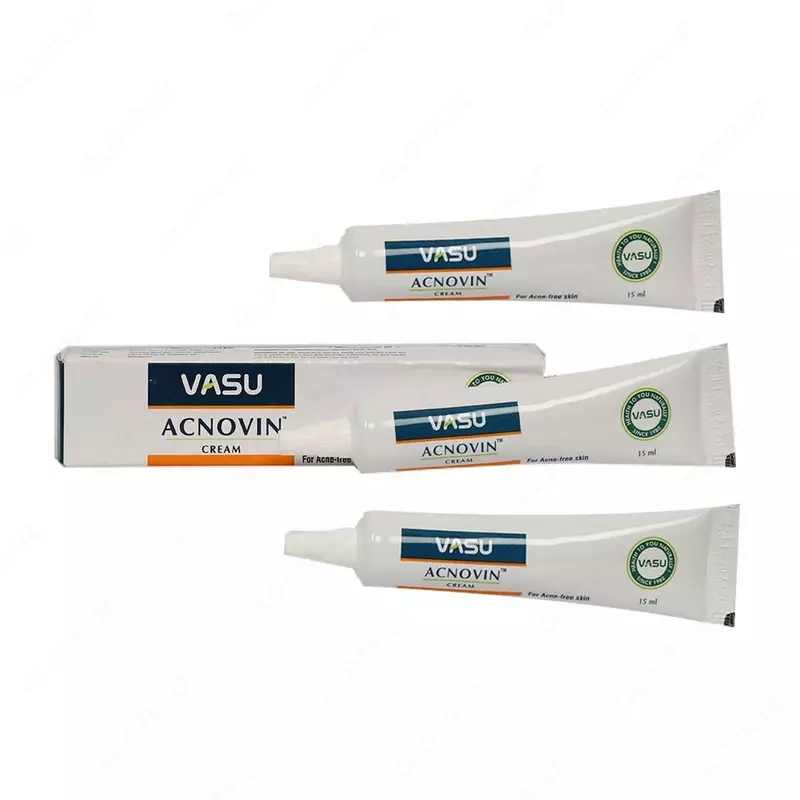 Крем для лица против прыщей и угрей Acnovin Cream Vasu