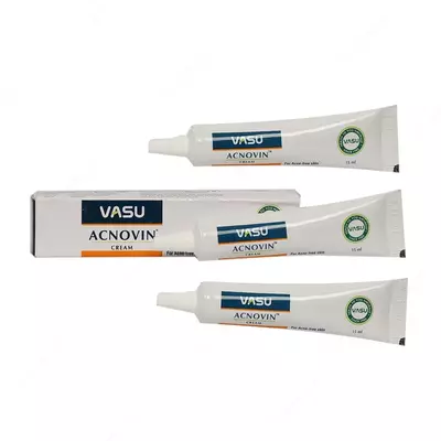 Крем для лица против прыщей и угрей Acnovin Cream Vasu