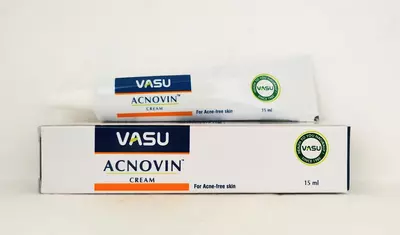 Крем для лица против прыщей и угрей Acnovin Cream Vasu