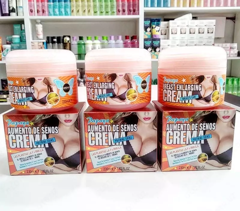Крем для увеличения груди на основе папайя