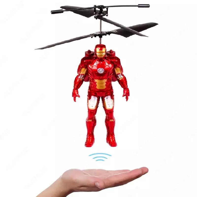 Летающие супергерои с сенсорным управлением от руки и подсветкой