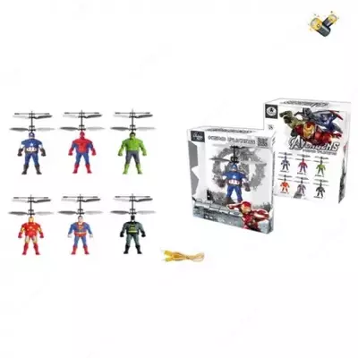 Летающие супергерои с сенсорным управлением от руки и подсветкой