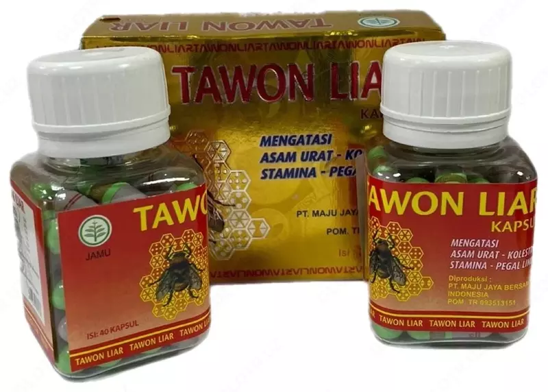  Tawon Liar (Пчелка) - капсулы для суставов и мышц Только в розницу