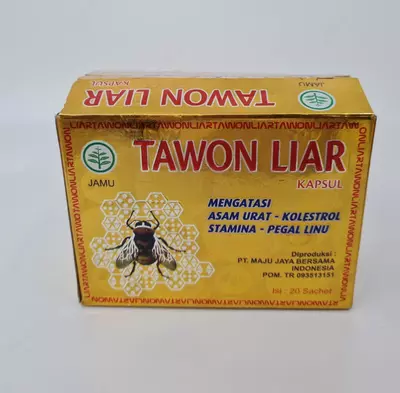 Tawon Liar (Пчелка) - капсулы от боли в суставах и мышцах