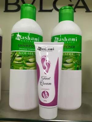 Увлажняющий шампунь с протеином Washami Aloe-Vera
